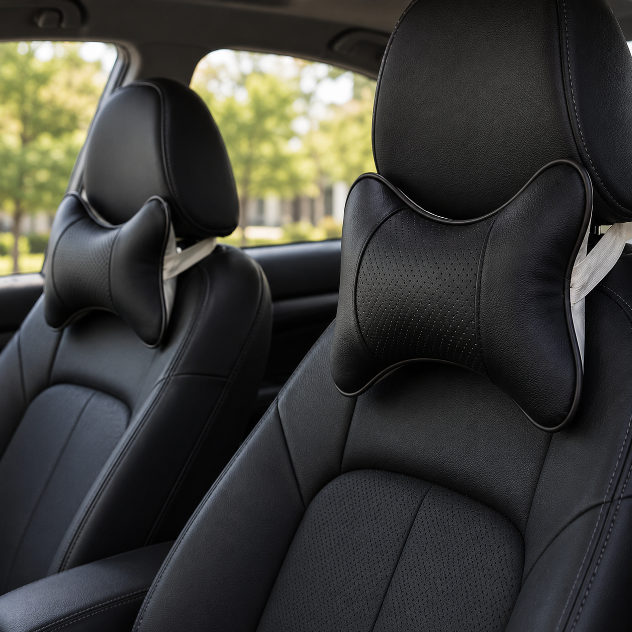 Automobilio sėdynės kaklo pagalvėlės 2 vnt. - Image 9
